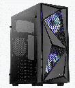 GABINETE PARA GAMING AEROCOOL GLIDER COSMO G BLACK V1