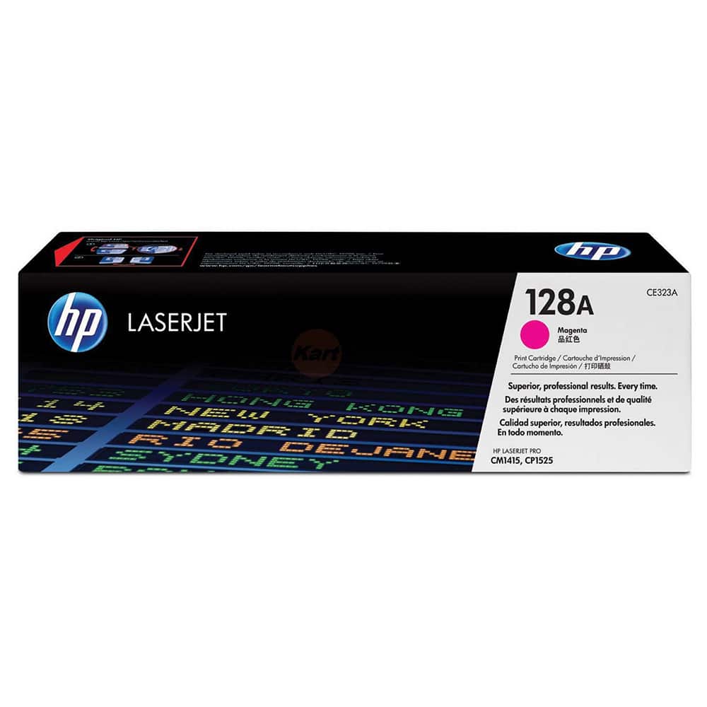 Toner                                                                                                                                                                                         Hp 128a Magenta Para Cm1415fnw Mfp/cp1525nw/cm1415fn (ce323a)