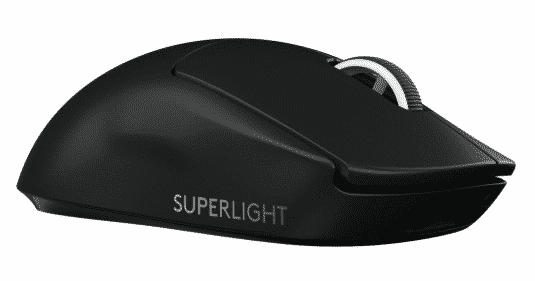 MOUSE LOGITECH PRO X SUPERLIGHT LIGHTSPEED HERO 25K NEGRO 910-005879  pue