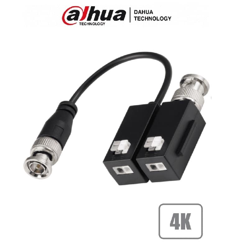 Par  De Transceptores Dahua 4k-8mp/ Hdcvi/tvi/ahd/cvbs(dh-pfm800b-4k)