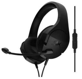 HEADSET PARA GAMING HYPERX CLOUD STINGER CORE BLACK CONSOLA/PC MICROFONO