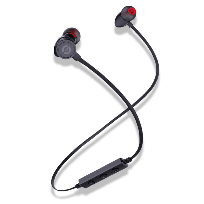 Audifonos  Manos Libres Getttech Gap-29702 Bt 4.2 Neg/rojo Ge-200