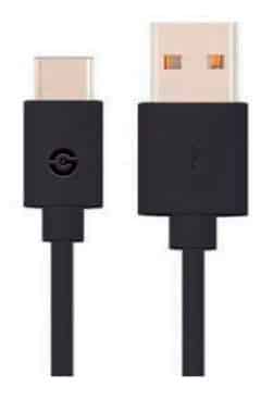 Cable  Getttech Jl-3513 Usb 2.0, Usb A Usb Tipo C, Negro, 1.5mts