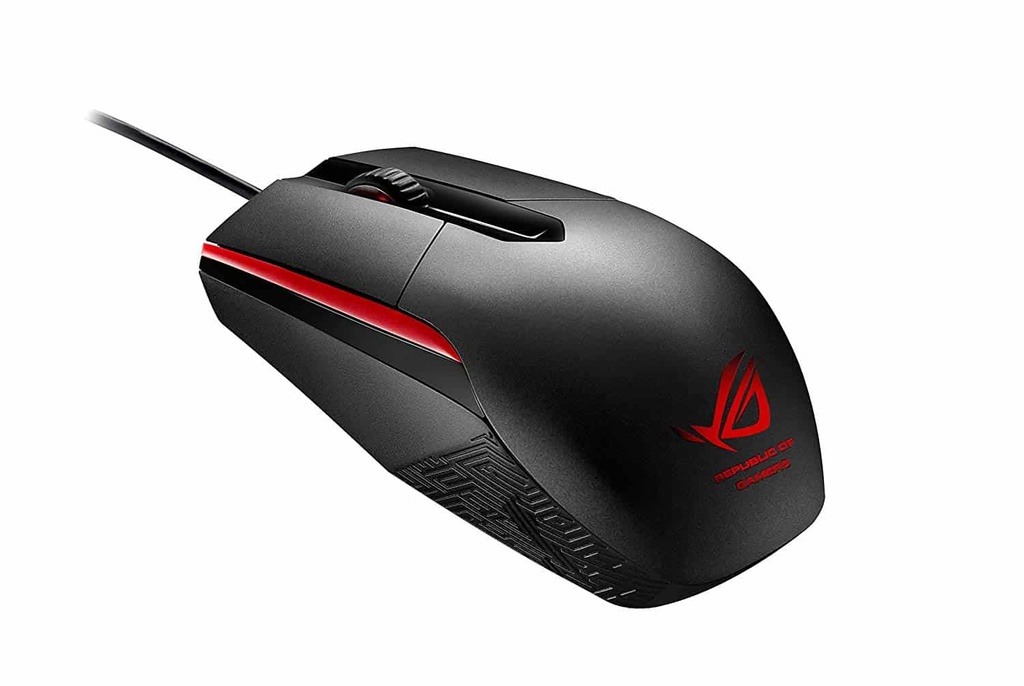MOUSE PARA GAMING ASUS ROG SICA AMBIDIESTRO 5000DPI NEGRO ROG ARMOURY