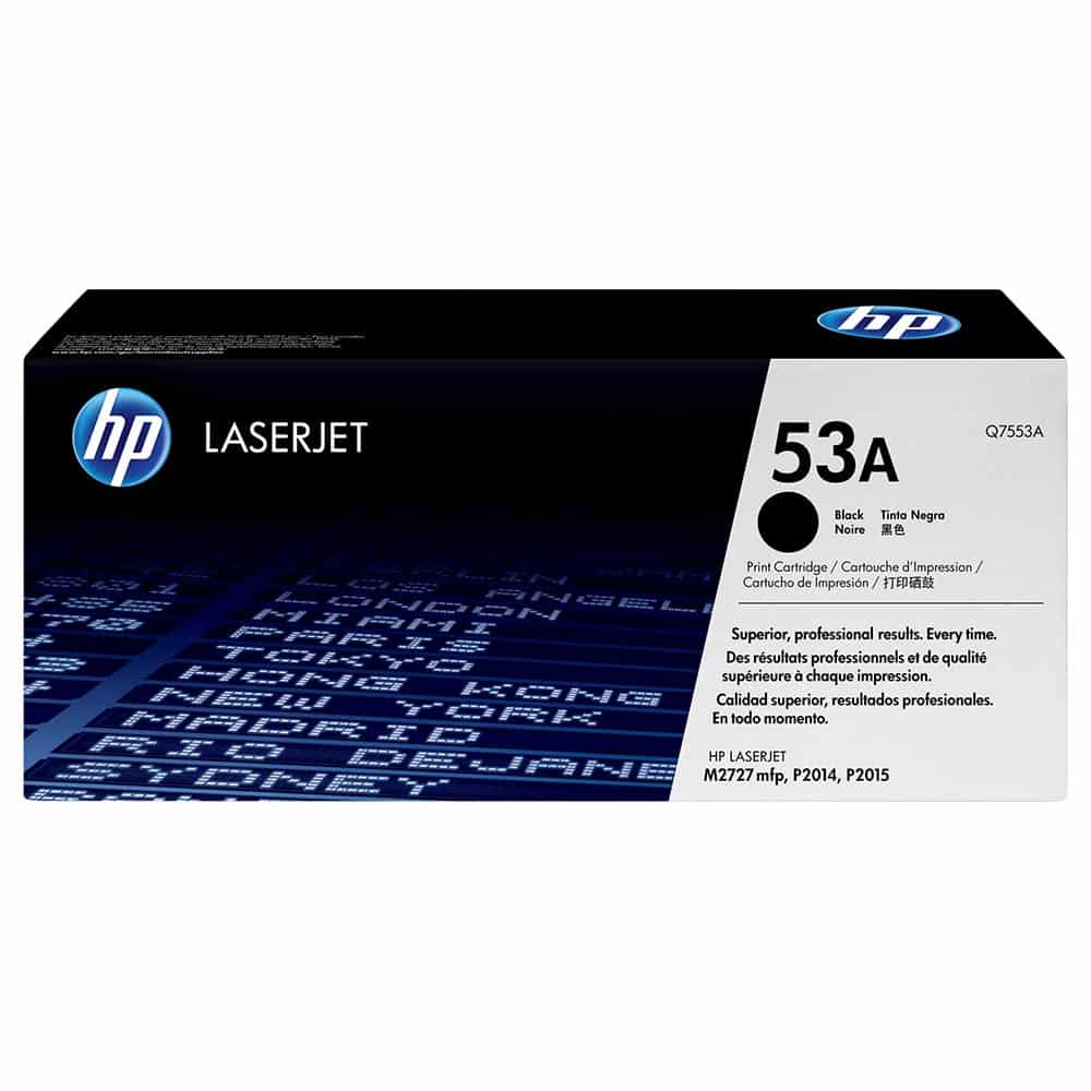 Toner                                                                                                                                                                                      Hp 53a Negro P/2015, P2015d, P2015dn