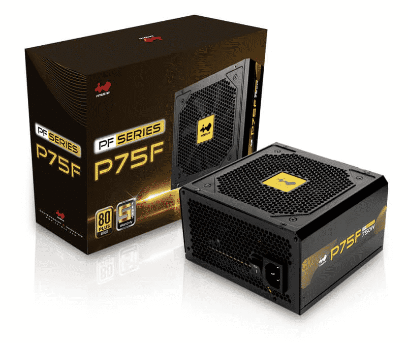 Fuente   De Poder Inwin P75f 80 Plus Gold 750w 120mm