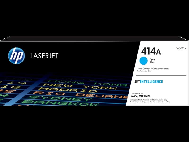 Cartucho                                                                                                                                                                                                                                                                                                                                                                                                                                                                                                                                                                                                                                                                                                                                                                                      De Toner Original Hp Laserjet 414a Cian (w2021a)
