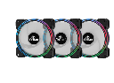 Kit Argb De Ventiladores,tiras De Luz Y Control Ycf-3kfs-01 Typhoon
