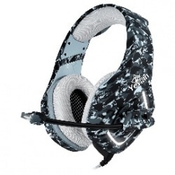 Diadema Gamer Yeyian Ydf-33401g Military Camuflaj  S3000 Led/usb/3.5mm