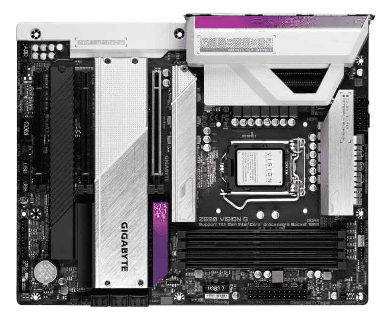 Tarjeta   Madre Gigabyte Z590 Vision G Socket 1200 INTEL