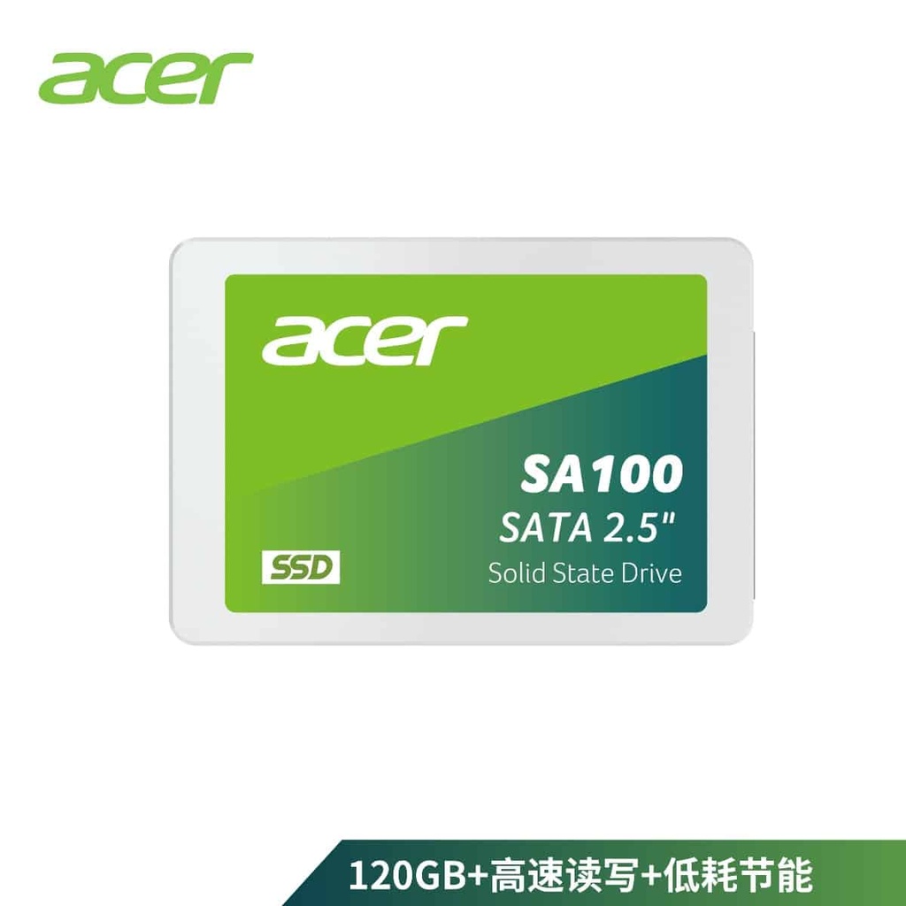 Unidad  SSD ACER Sa100 120gb Sata 2.5″ 560mb/s – Bl.9bwwa.101