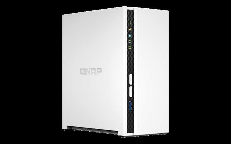 Qnap  Torre 1 Bahia Armcortex-a55 4c,1xsata 6 Gb/s 3,5"/2,5"(ts-233-us)