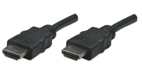 Cable HDMI 1080P MANHATTAN 308441 308441 - 7.5 m, Macho, Negro