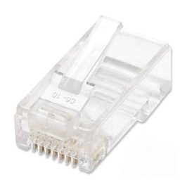 [RCKACC1430] Plugs de red CAT5E INTELLINET - Transparente
