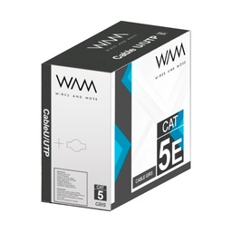 [ACCCDM1210] Cable                                                                                                                                                                                                                                                                                                                                                                                                                                                                              Utp Wam Cat5e-gris - 305 M, Gris, Cat5e