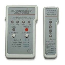 [RCKACC165] Probador                                                                                                                                                                               De Cables Intellinet 351898 - Gris, Rj-45
