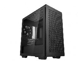 [Dim-CH370] Gabinete Deepcool Ch370 Con Ventana Atx USB 3.2 1 Ventilador Sin Fuente