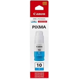 [013803313154-C] Botella  De Tinta Canon Gi-10 C Cyan (3391c001ab)