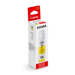 [013803313192-C] Botella                                                                                                                                                                                                      De Tinta Canon Gi-10 Y Amarilla (3393c001ab)