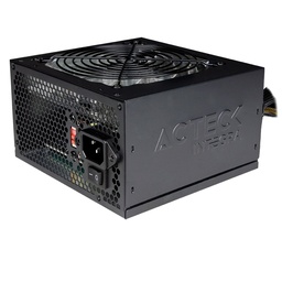 [GABGEN1950] Fuente                                                                                                                                                                                                                                     De Poder Acteck Atx 700 W 1x20+4 Pin -1xeps 4+4 -2xpcie 6+2 Pin -3xsata -2xmolex-1xfloppy Led Blazar Ft700 -