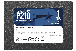[dim-P210S1TB25] Unidad  SSD Patriot P210 De 1tb Sata Iii 2.5″: P210s1tb25  Para Una Experiencia Más Rápida Y Fluida.