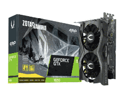 [Dim-ZT-T16520J-10L] Tarjeta   De Video Zotac Geforce GTX 1650 AMP Core 4gb GDDR6 Zt-t16520j-10l (dimerswap garantia de 30 dias)