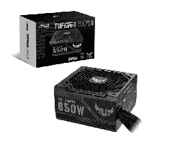 [Dim-TUF-650] Fuente   De Poder ASUS TUF Gaming 80 Plus Bronze 20+4 Pin Atx 150mm 650w