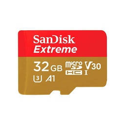 [619659155827-S] Memoria                                                                                                                                                                                                                                                                                                                                                                                                                                                                                                                                                                                                                      Sandisk Micro Sdhc Extreme 32gb A1 V30 U3 (sdsqxaf-032g-gn6ma)