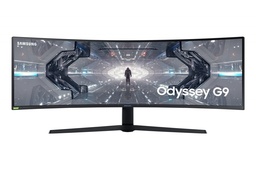 [Dim-LC49G95TSSLXZX] Monitor Gamer Curvo Samsung Odyssey G9 49″, Super Ultra Widescreen, G-sync, 240hz, Hdmi, Negro/blanco
