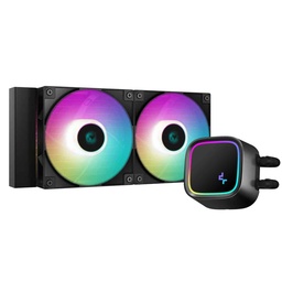 [Dim-R-LE520-BKAMMN-G-1] Deepcool Le520 Enfriamiento Líquido Para Cpu, 2x 120mm, 500-2250rpm