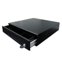 [EC-CD-200M-OB] (OPEN BOX)CAJON DINERO USO RUDO NEGRO 5 BILLETES/8MONEDAS/CABL RJ11