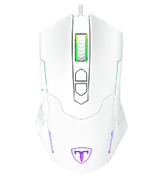 [Dim-T-TGM203W RGB] Mouse  T-dagger Beifadier T-tgm206w White