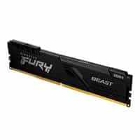 [dim-KF432C16BB/8] Memoria  DDR4 Kingston Fury Beast Black 8gb 3200mhz Dimm(kf432c16bb/8) Pue
