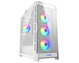 [Dim-DUOFACE-pro-blanco] Gabinete Cougar Duoface Pro RGB Con Ventana 4 Ventiladores Argb Atx Sin Fuente Blanco