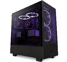 [dim-CC-H51FB-01] Gabinete   NZXT H5 Flow Mt Mini-itx Eatx Tg 2 Ventiladores 120 S/fte Bk Cc-h51fb-01 Pue