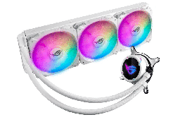 [dim-ROG-lc-360-white] ENFRIAMIENTO LIQUIDO ASUS ROG STRIX LC 360 RGB WIHTE EDITION AURA SYNC