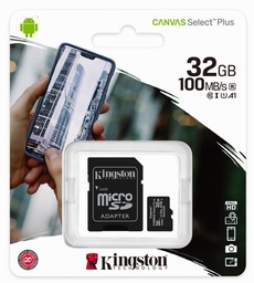 [MEMKGT9785] Micro                                                                                                                                                                                                   Sd Kingston Technology Memkgt9785 - 32 Gb, Negro