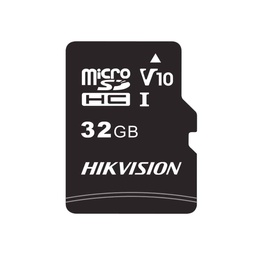 [MEMHKV060] Tarjeta                                                                                                                                                                                                  Micro Sd  Hikvision Digital Technology Hs-tf-c1(std)/32g/adapter - 32 Gb, 92 Mb/s, 20 Mb/s, Negro, Clase 10