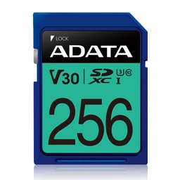 [MEMDAT6480] Secure                                                                                                                                                                                                      Digital Adata V30 Sdxc Uhs-i U3 256gb Class 10 -