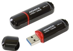[MEMDAT3360] Memoria                                                                                                                                                                                                       Usb Adata  Auv150-128g-rbk - Negro, 128 Gb, Usb 3.0
