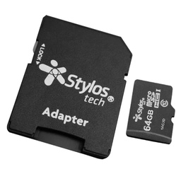 [MEMSTY280] Memoria                                                                                                                                                                                                   Micro Sd 64gb Stylos Stms641b. -