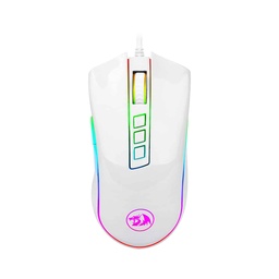 [MOURDG070] Mouse                                                                                                                                                                                 Redragon Cobra White Chroma - Juego, Blanco