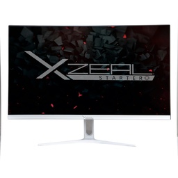 [MONSTY240] Monitor                                                                                                                                                                                              Gamer 23.8 Pulgadas Curvo Blanco Xzeal Starter. Xspmg05w -