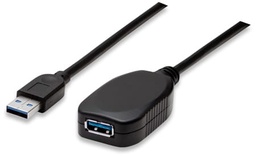 [CABITL2410] 150712                                                                                                                                                                                                                                                                Cable De Extensión Activa Usb A Macho / A Hembra - 5 M, Súper Velocidad