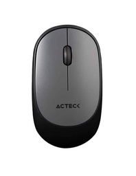 [MOUACT120] Mouse                                                                                                                                                            Inalámbrico  Acteck Mm276w - Gris, 2 Botones, Inalámbrico, 1200 Dpi