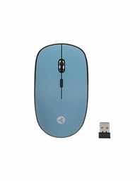 [MOUTCH810] Mouse                                                                                                                                                          Inalambrico Techzone De 1200 Dpis - Alcance Hasta 15 Metros, 4 Botones, Texturizado Rubber, Color Verde, 1 Año De Garantía.