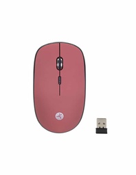 [MOUTCH820] Mouse                                                                                                                                                          Inalambrico Techzone De 1200 Dpis - Alcance Hasta 15 Metros, 4 Botones, Texturizado Rubber, Color Rojo, 1 Año De Garantía.