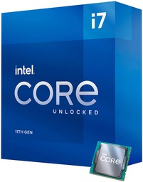 [CPUINT3770] Procesador                                                                                                                                                                       Intel Core I7-11700f 2.50ghz - 8 Núcleos Socket 1200, 16 Mb Caché. Rocket Lake. (requiere Tarjeta De Video. Compatible Solo Con Mb Chipset 500)