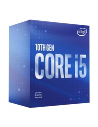 [CPUINT3500] Procesador                                                                                                                                                                                   Intel Core I5-10400f 2.90ghz - 6 Núcleos Socket 1200, 12 Mb Caché. Comet Lake. (requiere Tarjeta De Video. Compatible Mb Chipset 400 Y 500)