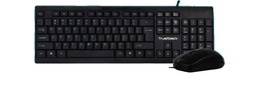 [KITACT630] Kit                                                                                                                                                                                                              Teclado Estándar Y Mouse Acteck Ac-928984 - Estándar, 105 Teclas, Negro